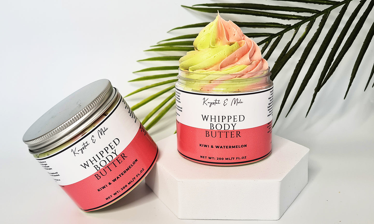 Kiwi & Watermelon Whipped Body Butter
