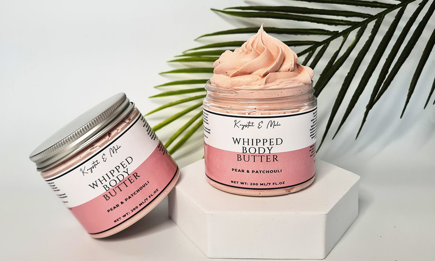 Pear & Patchouli Whipped Body Butter