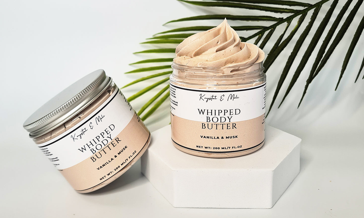 Vanilla & Musk Whipped Body Butter
