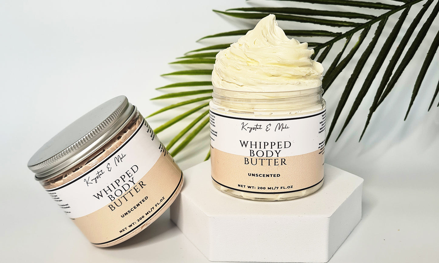 Unscented Whipped Body Butter