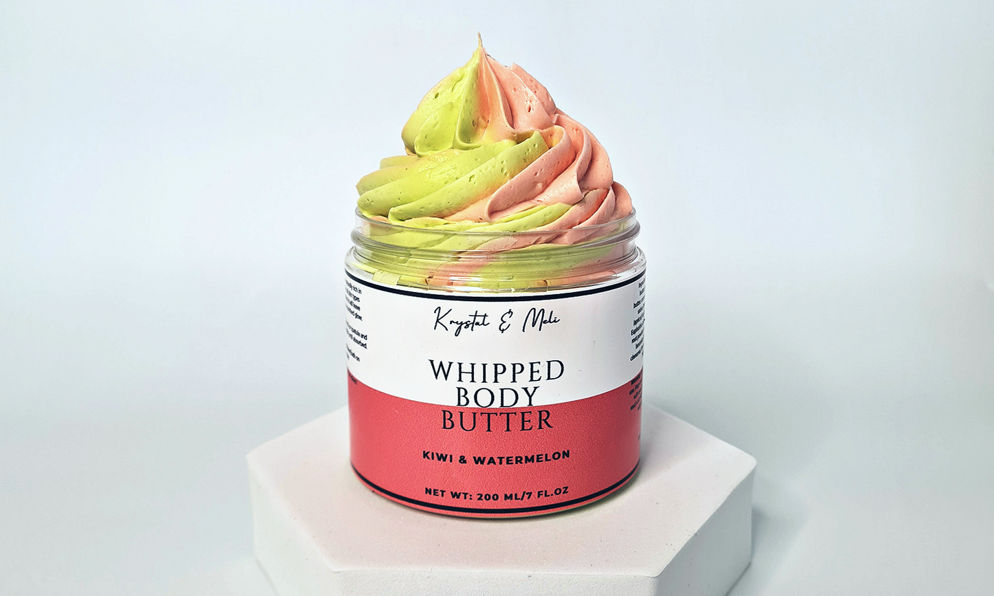 Kiwi & Watermelon Whipped Body Butter