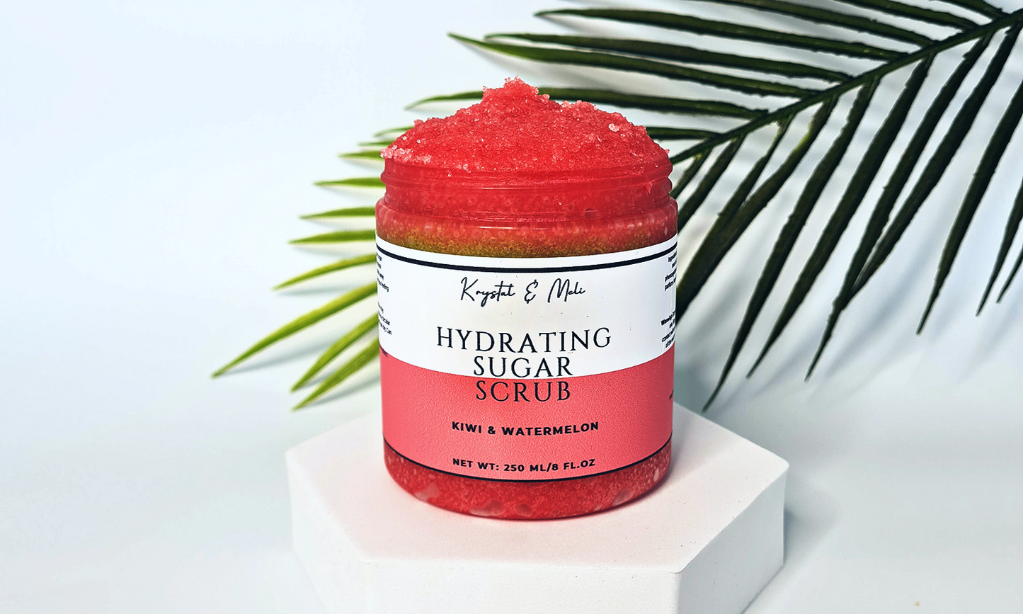 Kiwi & Watermelon Hydrating Sugar Scrub