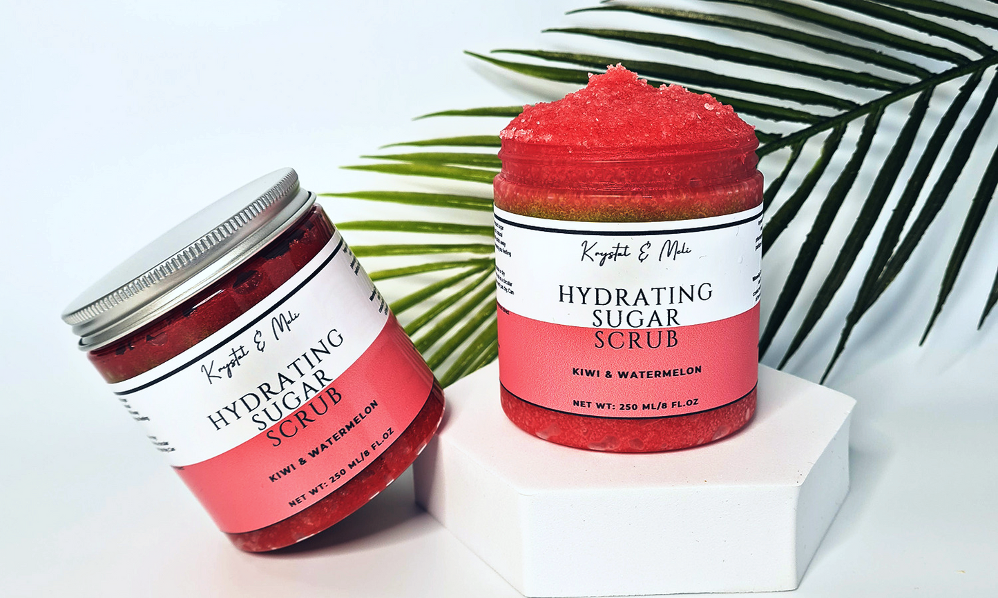 Kiwi & Watermelon Hydrating Sugar Scrub
