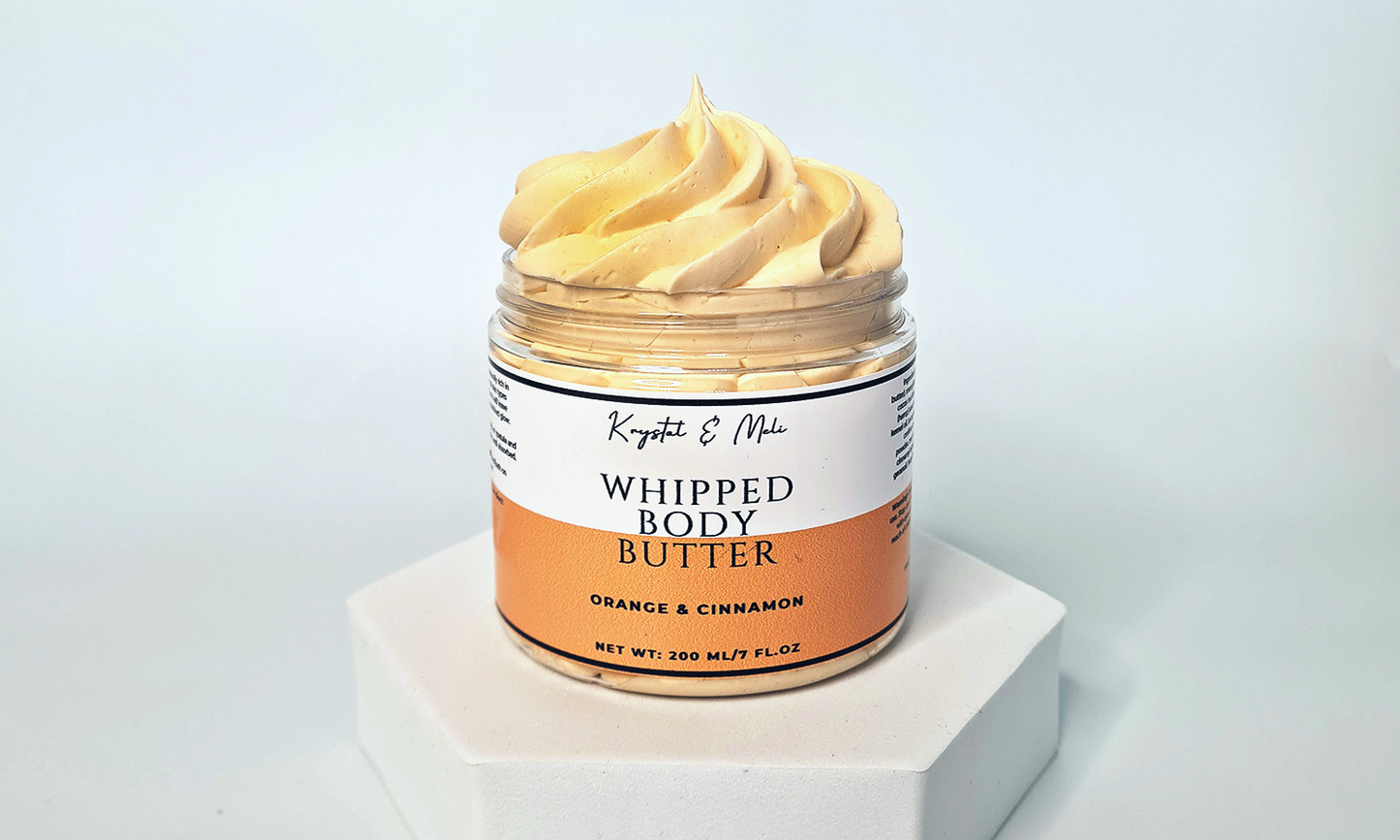 Orange & Cinnamon Whipped Body Butter