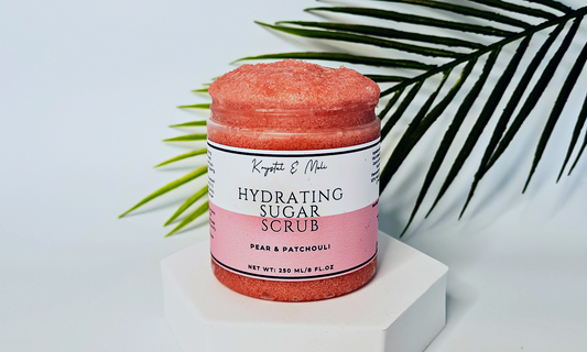 Pear & Patchouli Hydrating Sugar Scrub