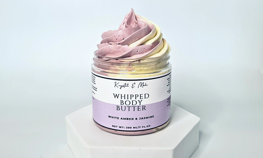 White Amber & Jasmine Whipped Body Butter